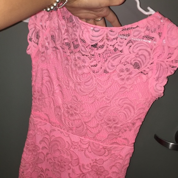 Hot Pink Dress - Picture 2 of 2